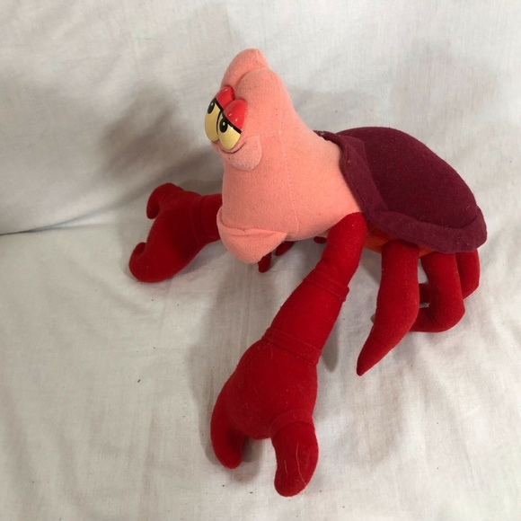 Disney Sebastian Little Mermaid Plush 14 in wide Claw to Claw Stuffed Animal Toy - Picture 4 of 6